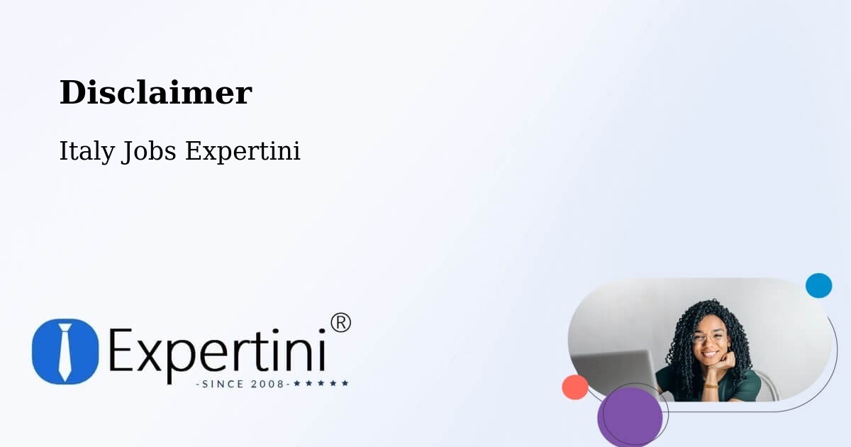 Disclaimer – Breo - Italy Jobs Expertini